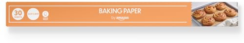 by Amazon - Papel de horno, 30 hojas (42 cm x 38 cm)