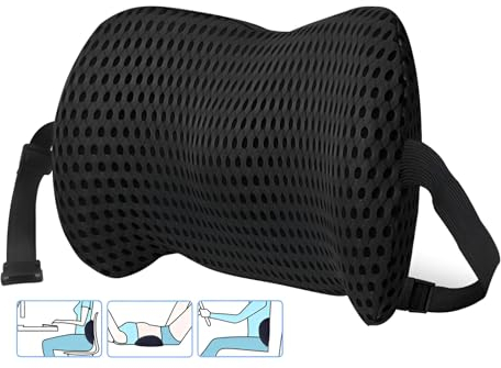USYSGT Lendenkissen, Lendenwirbelstütze für Auto, Lendenwirbelstütze, Bett, für Sofa, Rückenkissen, Bürostuhl