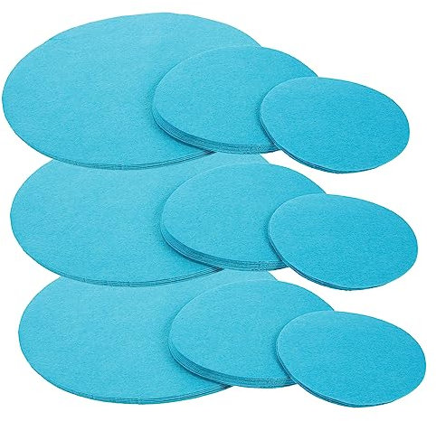 KICHOUSE 24piezas Protectores De Platos Separadores De Ollas y Sartenes Almohadillas Divisoras De Fieltro Tapetes para Sartenes para Mudanza y Almacenamiento