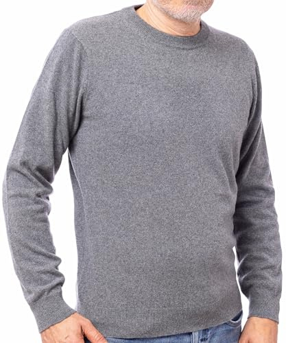 Maglifilo - Maglione Uomo 100% Cashmere 1 Filo Finezza 12, Girocollo a Tina Unita Made in Italy - Lusso e qualità Senza Compromessi, Made in Italy