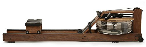 WaterRower Walnut Rowing Machine with S4 BLE Monitor | USA Made Water Rower | Original Handcrafted Erg Machine for Home Use & Gym | Best Warranty