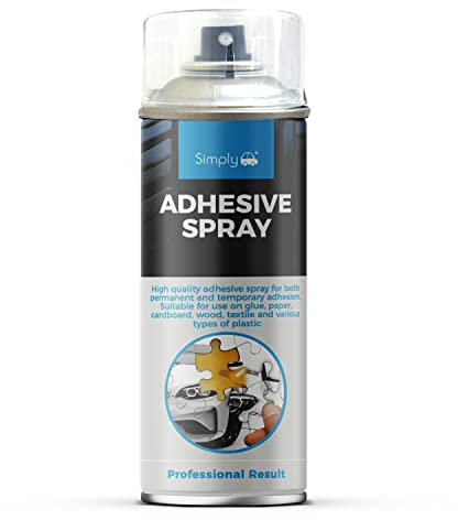 Simply SP-027 Adhesive Spray suitable for paper, wood, textile and plastic, 400 ml