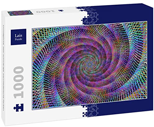 Lais Puzzle Unmögliche, sehr schwierige, psychedelische Farben 1000 Teile