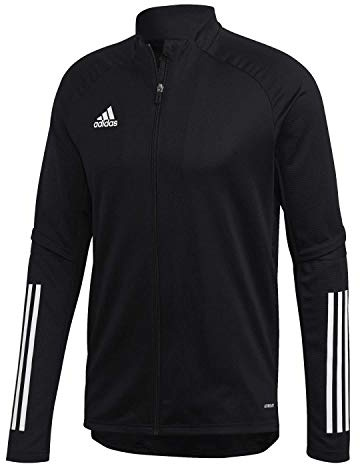 adidas Condivo 20 Training Jacket Giacca da Allenamento, Uomo, Black/White, L