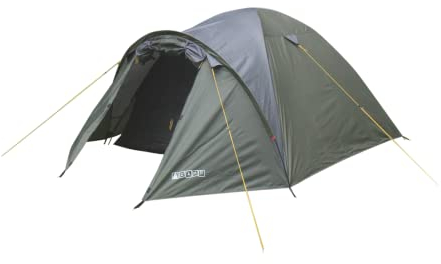 ACAMP - Zelt für 4 Personen 310x240x130cm Ultraleicht – Kuppelzelt mit Vorzelt wasserdicht bis 3000mm Wassersäule - Ideal für Camping, Outdoor & Festivals - Familienzelt Iglu mit Lüftungsöffnungen