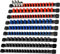 MUSLONG 9-teiliger Socket Organizer, 1/2 Zoll, 3/8 Zoll und 1/4 Zoll Steckschlüssel Halter Organizer, robuste Steckschlüssel Racks Schienenhalter, der beste Werkzeug Organizer in der Garage