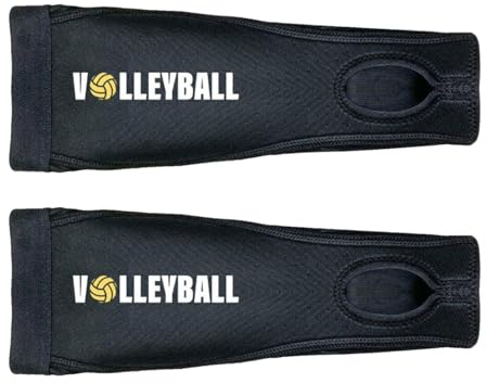 Manicotti da pallavolo per ragazzi, traspiranti, per ragazze, attrezzatura sportiva leggera, maniche imbottite antiscivolo, protezione UV, manica a compressione per pallavolo, L, Refer to description
