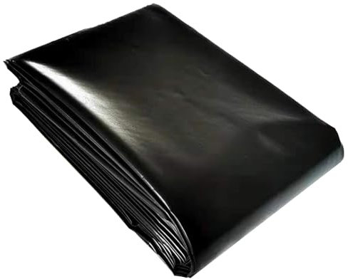 Lona flexible resistente de 4 x 7 m para jardín, estanque, cascada y piscina, membrana de polietileno de alta densidad duradera para arroyos al aire libre, 2 x 15 m, 5 x 5 m, 8 x 10 m, 10 x 12 m