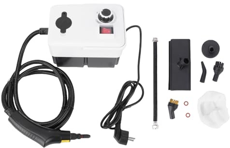 Haofy Máquina Limpiadora a de Alta Presión con Tanque de 1,68 L para el Hogar, Automóvil, Baño, Cocina, Campana Extractora, Aire Acondicionado, Muebles, Adecuado para Lechada de