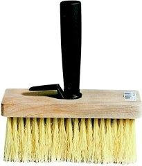 Deckenbürste Größe 1 Fibre-Borsten Rücken 7x17cm mit Holzrücken