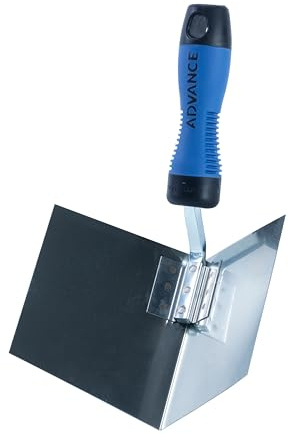Inside 90° Corner Trowel with Cool Grip II Handle - Advance Equipment MFG Co. | Smooth, Precise Drywall Corner Finishing | Model 222SS | 100+ Years Family Owned USA Made