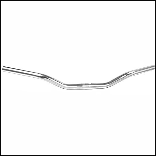 ergotec Lenker Bügel Cruiser 25,4mm Stahl mit Hänger Fahrradlenker Chrom Silber