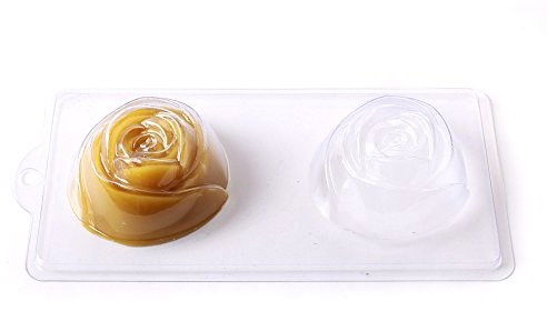 World Of Moulds 4 cavités été Rose Savon/Bombe de Bain Moule