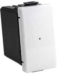 Pulsante Connesso Smart WiFi, Compatibile Con Bticino Matix, Colore Bianco, App Tuya, 220V 5A, Interruttore Deviatore Invertitore 3 in 1
