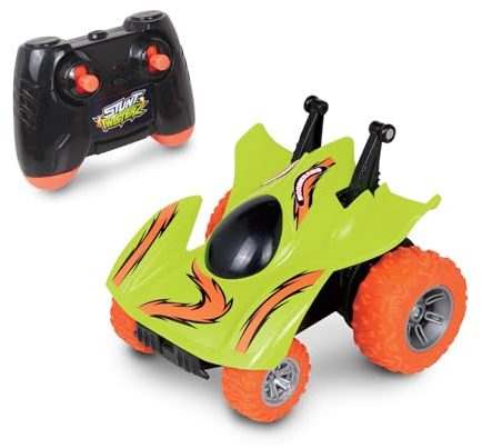 NKOK Stunt TwisterZ Boomerang Remote Control Car for Kids, RC Car Toy with 360° Spins, Wheelies & Twist Stunts, 2.4GHz Multi-Player Racing, Fun Gift for Boys and Girls