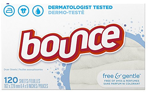 bounce FREE AND GENTLE TUMBLE DRYER SHEETS 120 SHEETS