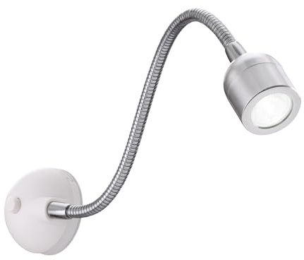 Daylight Company Sewing Machine Lamp, Professional Led Light, Fits Most Machines, Bright Led Lamp, Chrome,3.5*2.3*25cm [Energy Class A+]