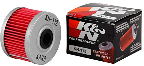 K&N Motorcycle Oil Filter: High Performance, Premium, KN-112