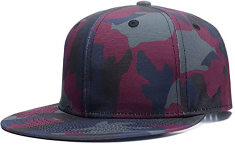 Gorra de béisbol Unisex de Camuflaje clásico del ejército, Ajustable, ala Plana, Sombrero de Camionero, Camuflaje, Talla única