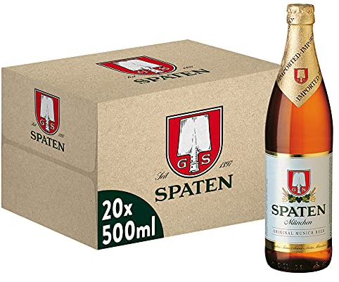 Spaten Hell, Birra Bottiglia - Pacco Da 20x50cl