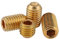 ANSIEDIO Cup Point Hex Socket Set Screws Brass Grub Screw Bolts - M2×2mm,30 pcs