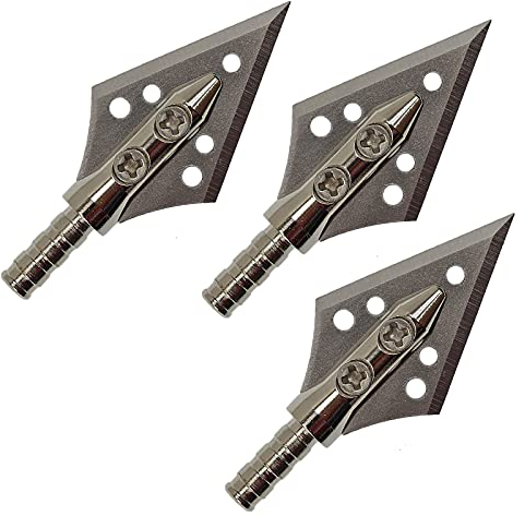 X-Bow FMA Jagdspitze 4.2 - Klebespitze - 3er Pack; können in Allen Schäften mit einem Innendurchmesser von 4,2 mm / 0,165 Zoll verbaut Werden