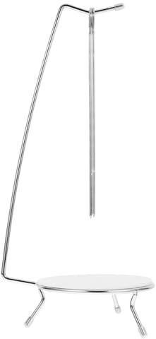 Brochette Barbecue en Acier Inoxydable, Lot de 1 Set de 2 Brochettes | Stable et Polyvalent, Facile à Transporter Ranger, pour Grillades au Jardin Déplacement