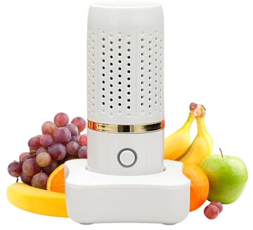 Frukttvättmaskin, USB-uppladdningsbara frukter och vegetable Cleaner, 9,86 x 8,6 x 6,1 tum (3,86 x 3,86 x 6,1 tum) cordless matpurifier och miljövänliga, kraftfull djup rengöring för rice, havsmat och