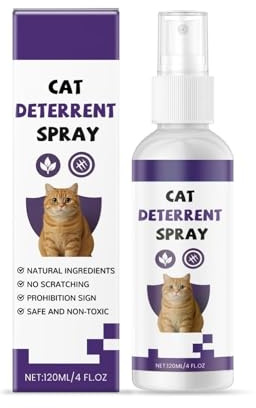 Spray anti-griffures pour chats, spray répulsif pour chats d'intérieur et d'extérieur, solution sûre et efficace, empêche les chats de griffer les meubles, les plantes, les canapés, les tapis (1pcs)