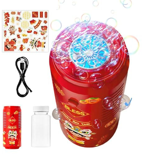 Machine à Bulles pour - Jouet Multi-Fonctions avec Lumières et Sons,Machine à Bulles Automatique | pour Rassemblements d'Intérieur Extérieur Vacances Fêtes Événements