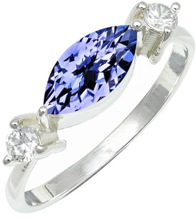 SILVERTROVE Ädelsten 925 sterlingsilver snygg handgjord band ring presentartiklar män och kvinnor smycken CRG1249AA