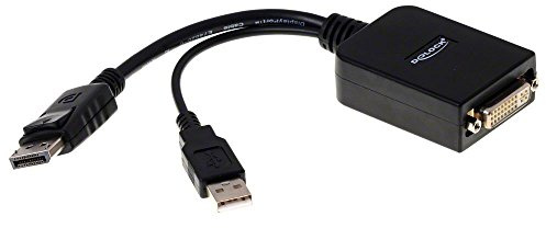 DeLOCK 61855 - Adaptador DVI-HDMI, Negro