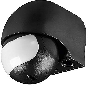 Goobay Bewegungsmelder infrarot slim Design, schwarz