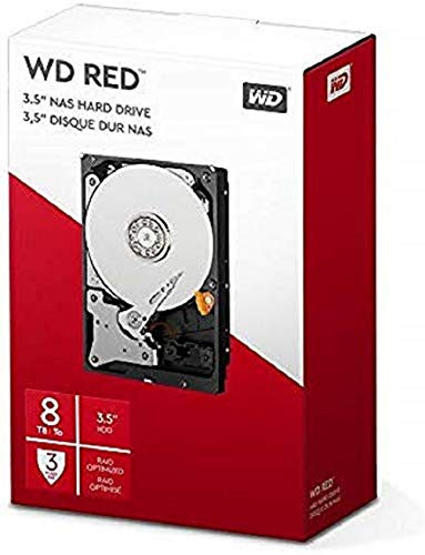 WD Red 8 TB NAS Hard Disk Interno