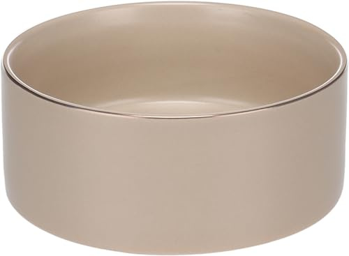 Flamingo ciotola per cani – ciotola cane in ceramica – Beige – 800 ml – ciotola per cani di taglia media – Elegante e facile da pulire