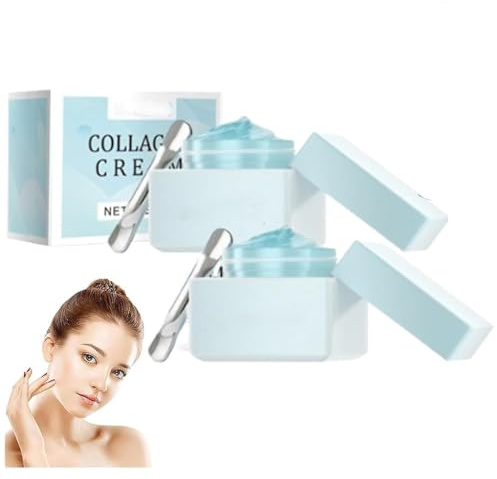 Power Lift Plumping Cream,Power Redo Anti-Aging Cream, Power Redo Wrinkle Fix,Advanced Anti-Aging & Priming Face Cream with Vegan Ingredients,Moisturizing & Firming, Delicate & Rejuvenating (2)