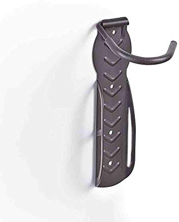 Mottez B865V Bicycle Wall Hook, Black, Not Applicable