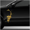 Skull Totenkopf Aufkleber Sticker Dekor Folie Autoaufkleber Tattoo für Auto LKW Wohnwagen K079 (Gold, 28x13 cm)