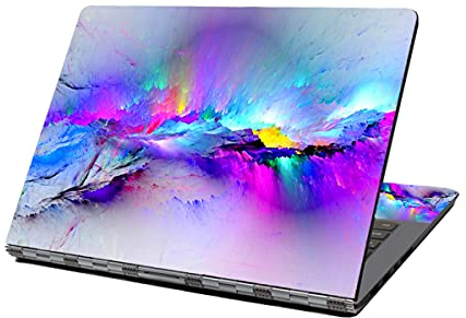 Adhesivo para ordenador portátil (13,3 y 14 pulgadas, 15,4 y 15,6 pulgadas) (escena de nieve)