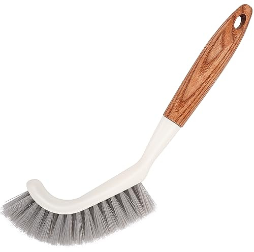 Crevice Cleaning Brush, Hard Bristle Grout Brush Gap Cleaner Tool for Tight Groove Spaces, Kitchen, Bathroom, Sliding Shower Door, Faucets Corners, Tiles, Sink and Windows Track