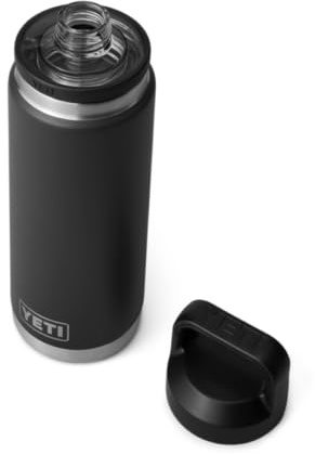 YETI Rambler Flasche Mit Chug-Verschluss, Black, 26 oz (769 ml)