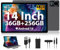 RUSHAR Tablet 14 Zoll,Android 14 mit 36GB RAM+256GB ROM (1TB TF),4G LTE/SIM+5G WiFi,11580mAh|2240 * 1400 HD|Octa-Core 2.0GHz|13MP+8MP|Face ID|BT 5.0,Tablet mit Stift und Gehäuse,Grau