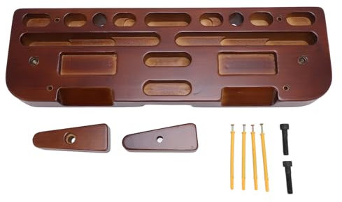 TROE HANGBOARD TRÄNING Board Ergonomisk Klättring Board Fingerboard Portable Pull Up Rock Climbing Training Fingleboard för Hemträningsutrustning