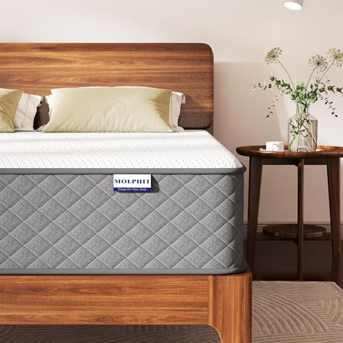 MOLPHIT Matratze 180x200, Höhe 25cm mit Oeko-TEX Zertifiziert, Härtegrad H3 und H4, 7 Zonen Taschenfederkernmatratze mit Komfortschaum, Gewebe mit weicher, Langlebig & Hautfreundlich, 180x200x25cm