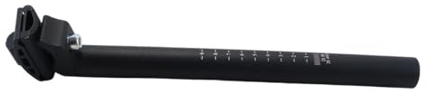 Ubric Sadelstolpe, Mountain Folding Bike förlängningsstång med minijusteringsklämma för mountainbike 25,4 x 300 mm