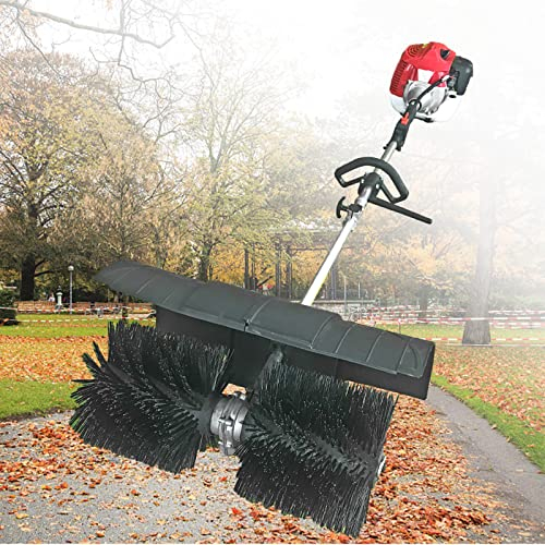 SHZICMY Spazzaneve a benzina 2 tempi 2,3 HP 52 CC scopa spazzaneve Sweeper spazzaneve a benzina