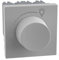 Dimmer universale Bticino MatixGo rotativo 2 moduli grigio - JG4415