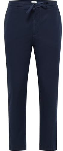 MUSTANG Style Milano Linen Jogger Pantalones Informales para Hombre