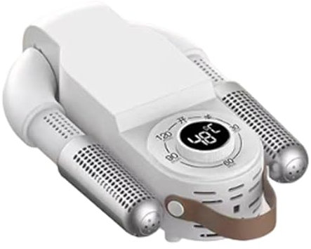 Secador de zapatos eléctrico, secador de botas para botas de trabajo - Secador de zapatillas inteligente con temporizador de apagado automático - Máquina secadora de zapatos plegable, portátil