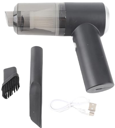 KIMISS Mini Aspirateur Haute Puissance pour Machine à Coudre de Bureau, Clavier de Voiture, Nettoyage Portable sans Fil – Aspirateur sans Fil à Haute Aspiration